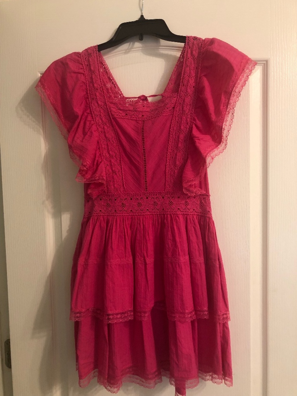 Pretty Hot Pink Girls Dress